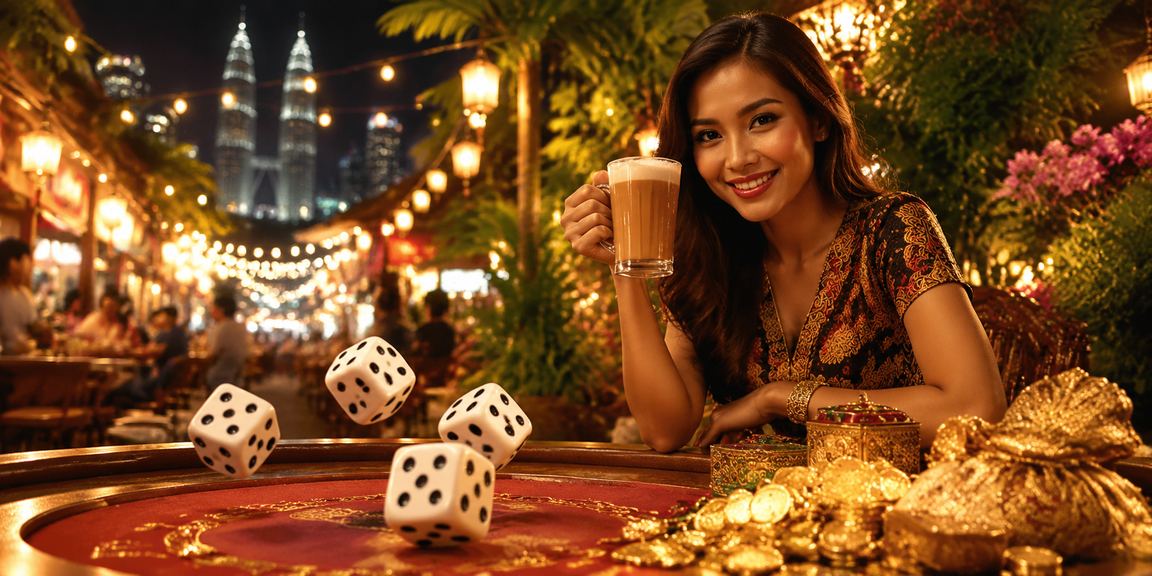 Suasana hiburan dan permainan dadu bergaya Melayu di Kuala Lumpur bersama fold7